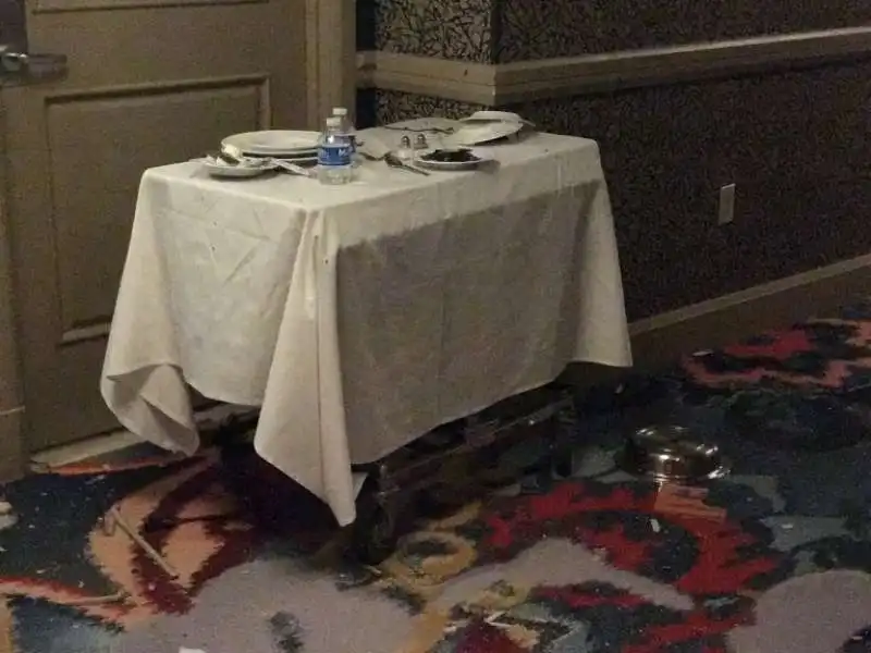 foto della  stanza  di stephen   paddock a las vegas