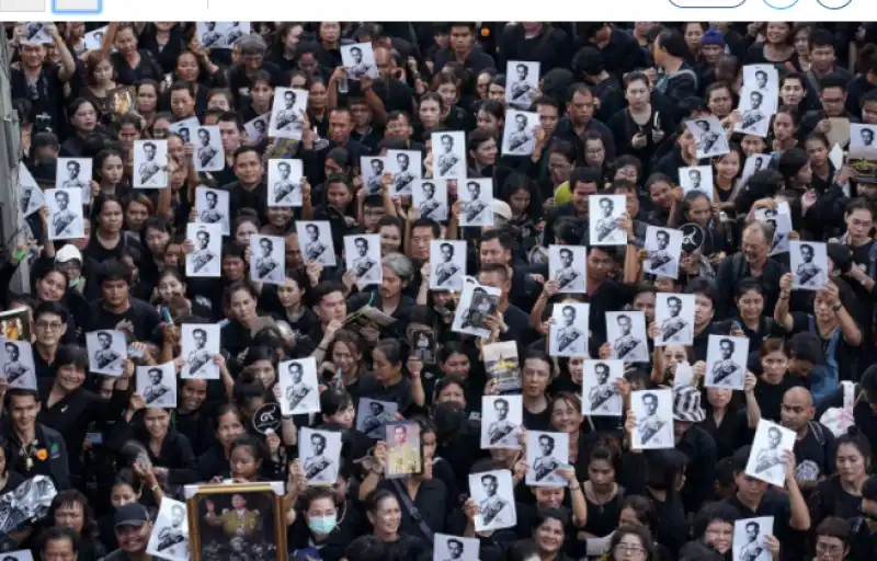 funerale re bhumibol adulyadej 3