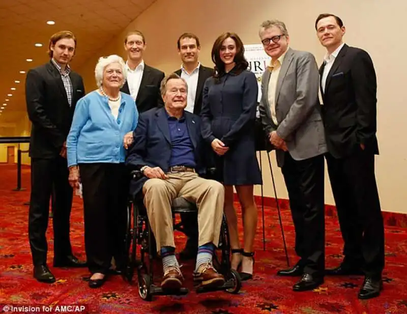 heather lind e la foto incriminata con bush