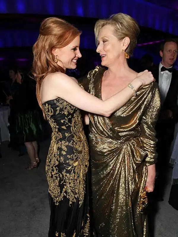 jessica chastain meryl streep