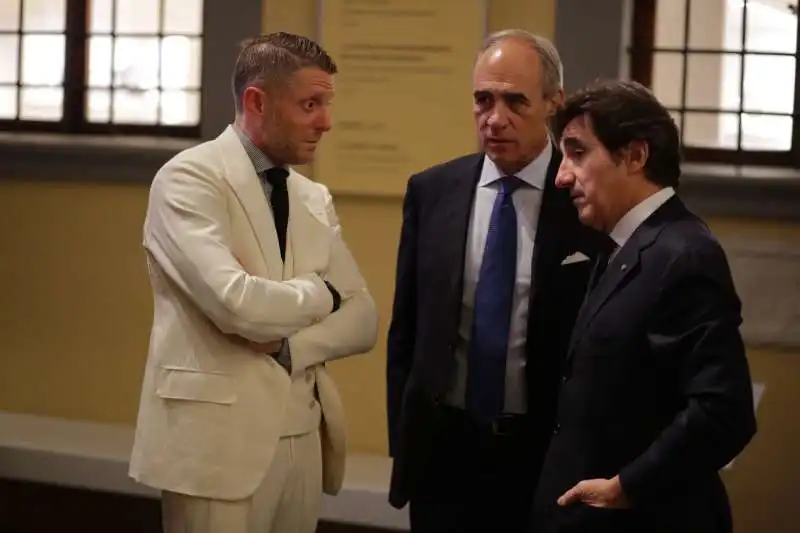 lapo elkann   andrea monti   urbano cairo  