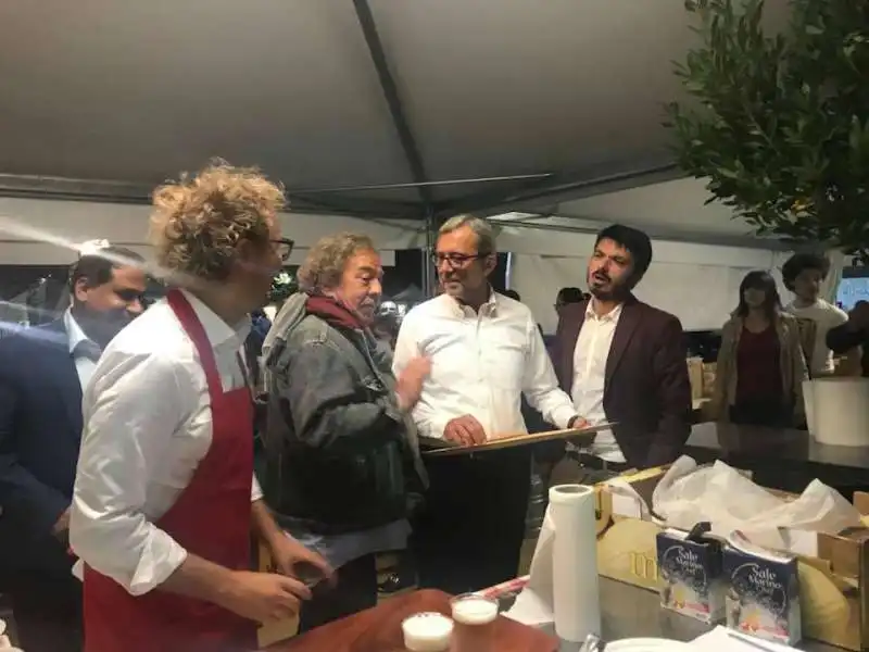 lotti e giachetti festa unita roma