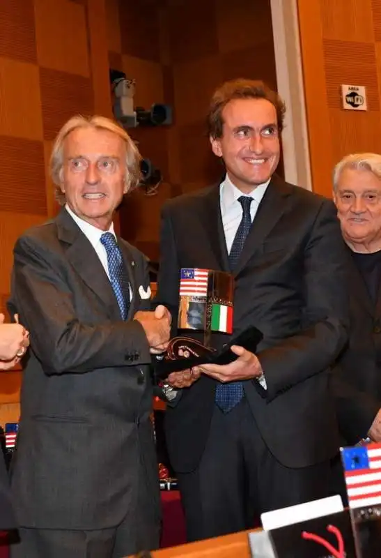 luca cordero di montezemolo premiato dall onorevole stefano dambruoso