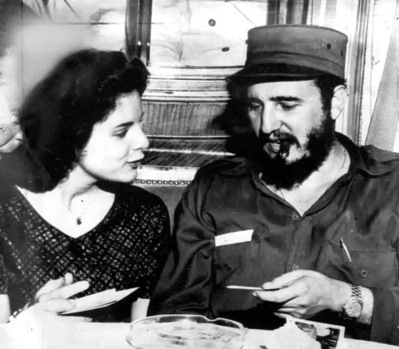 marita lorenz con castro