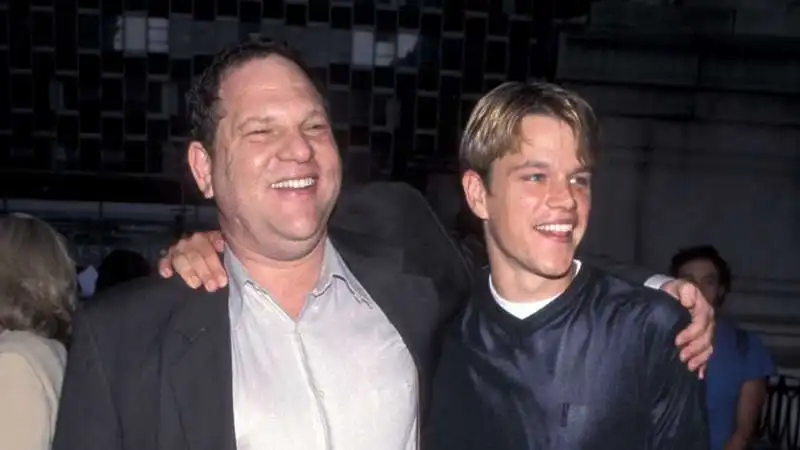 matt  damon harvey weinstein