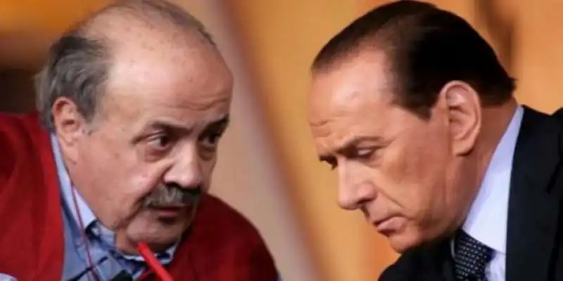 MAURIZIO COSTANZO E SILVIO BERLUSCONI 