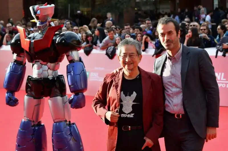 mazinga con go nagai e andrea occhipinti