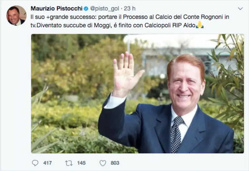 pistocchi tweet