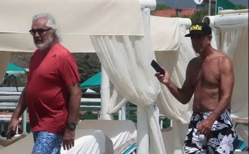 TOM BARRACK E BRIATORE