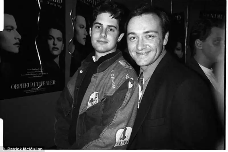 Zach Galligan and Kevin Spacey 