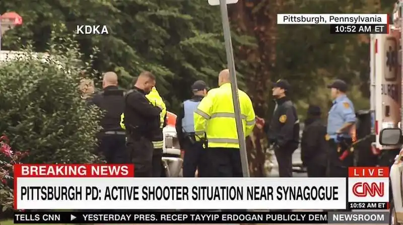 attacco alla sinagoga di pittsburgh 1