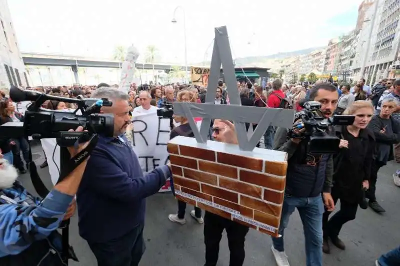 corteo degli sfollati della polcevera 10