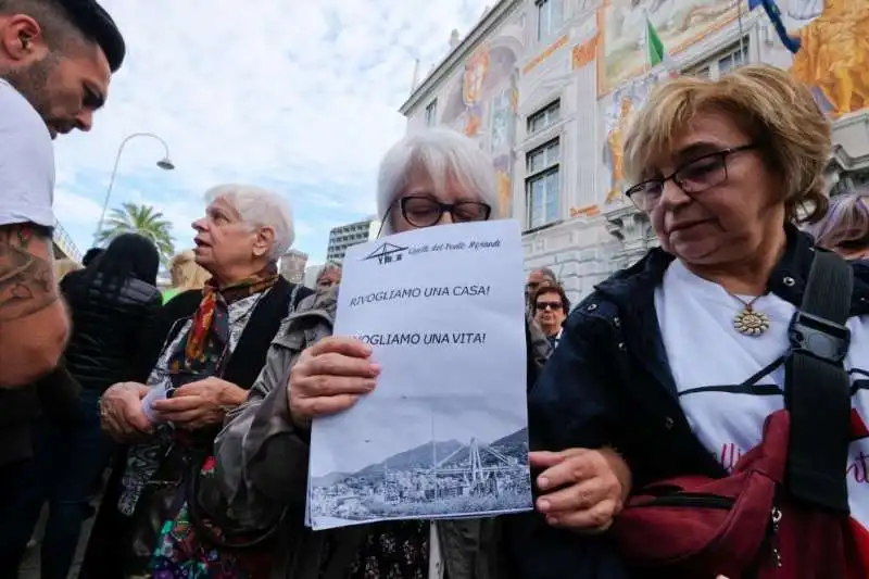 corteo degli sfollati della polcevera 13