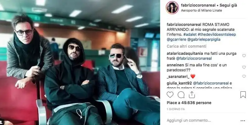 FABRIZIO CORONA GFVIP