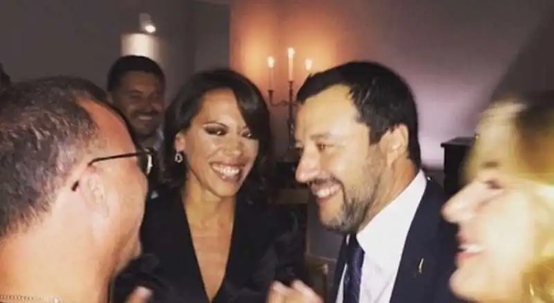 gigi d alessio nunzia de girolamo matteo salvini 