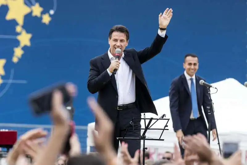 giuseppe conte a 'italia a 5 stelle' 5