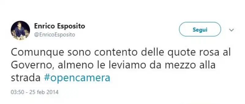 i tweet sessisti di enrico esposito 3