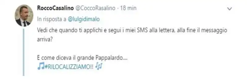 IL FAKE DI ROCCO CASALINO