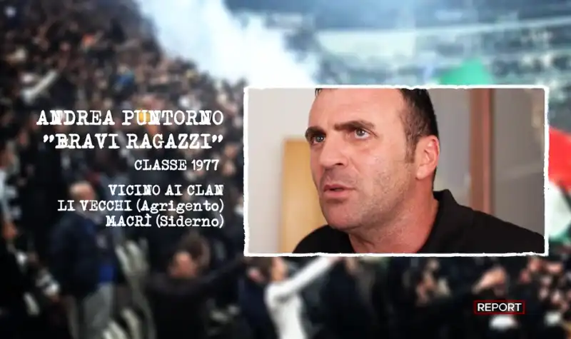 inchiesta di report su juventus e infiltrazione della ndrangheta nelle curve   andrea puntorno