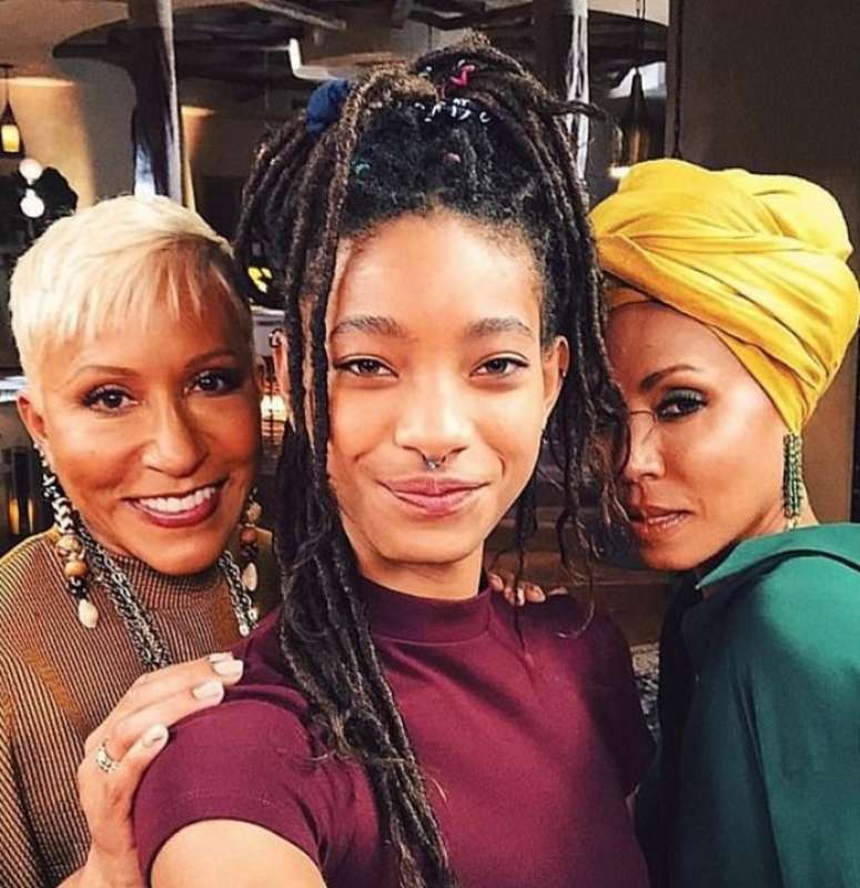 jada pinkett, madre e figlia