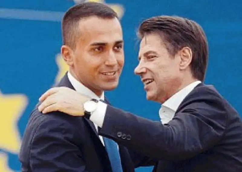 LUIGI DI MAIO E GIUSEPPE CONTE