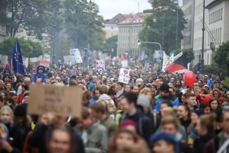 manifestazione riunificazione tedesca 1