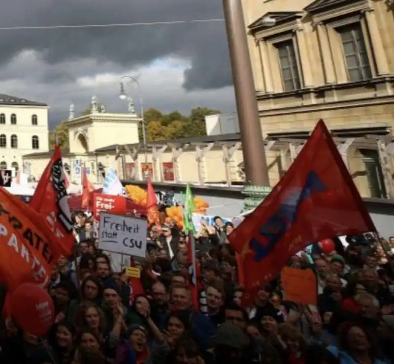 manifestazione riunificazione tedesca 4