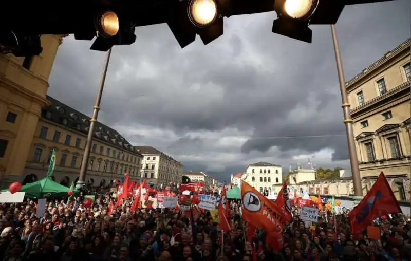 manifestazione riunificazione tedesca 5