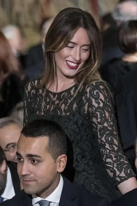 maria elena boschi luigi di maio