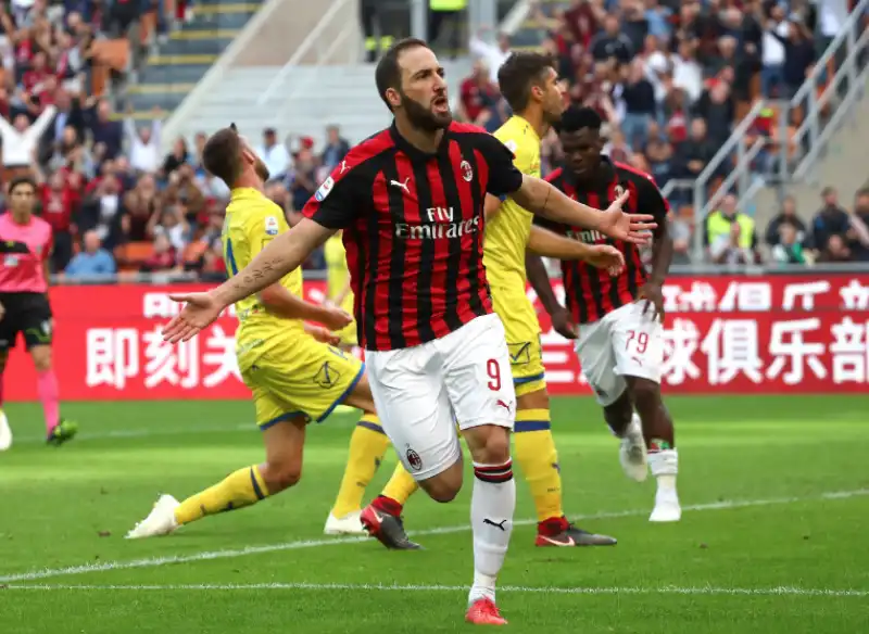 MILAN CHIEVO HIGUAIN