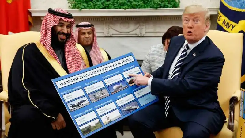 mohammed bin salman  trump visit da cbc