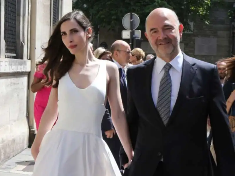 pierre moscovici e anne michelle basteri