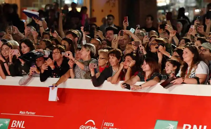 pubblico del red carpet