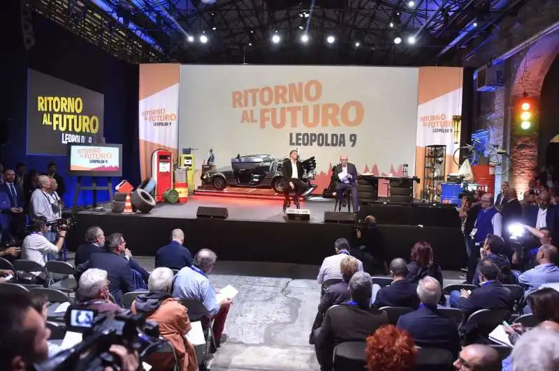 renzi e padoan alla leopolda 9