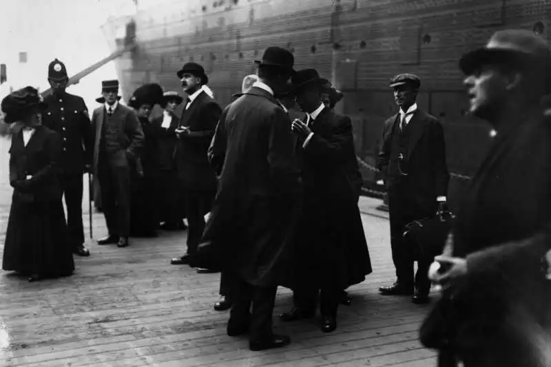 sopravvissuti del titanic dopo il ritorno a liverpool