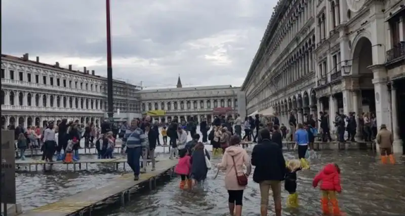 venezia acqua alta