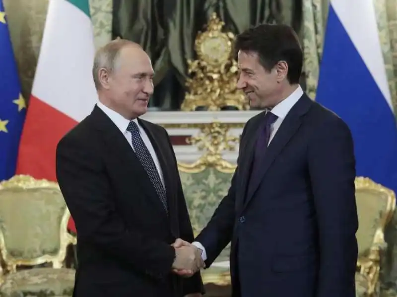 vladimir putin giuseppe conte 1