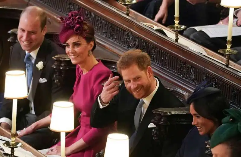 william, kate, harry e meghan