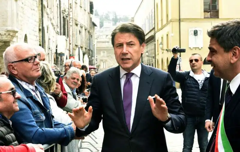 Giuseppe Conte a Narni