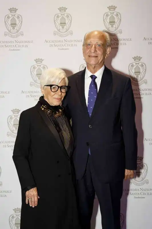 anna fendi con il marito