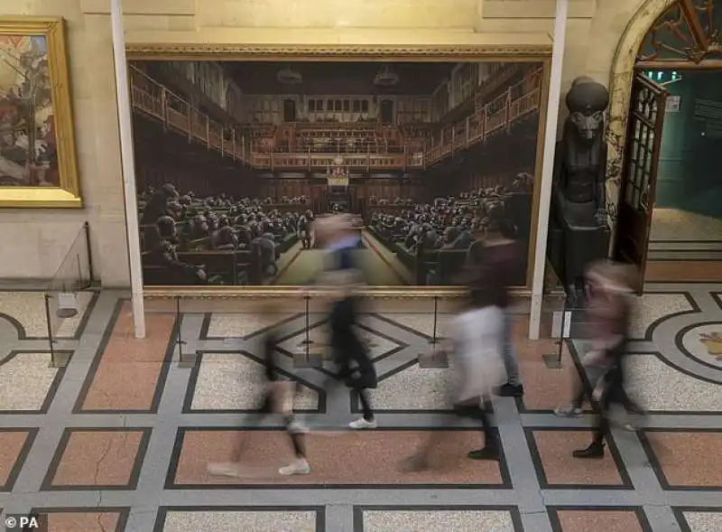 banksy devolved parliament 2