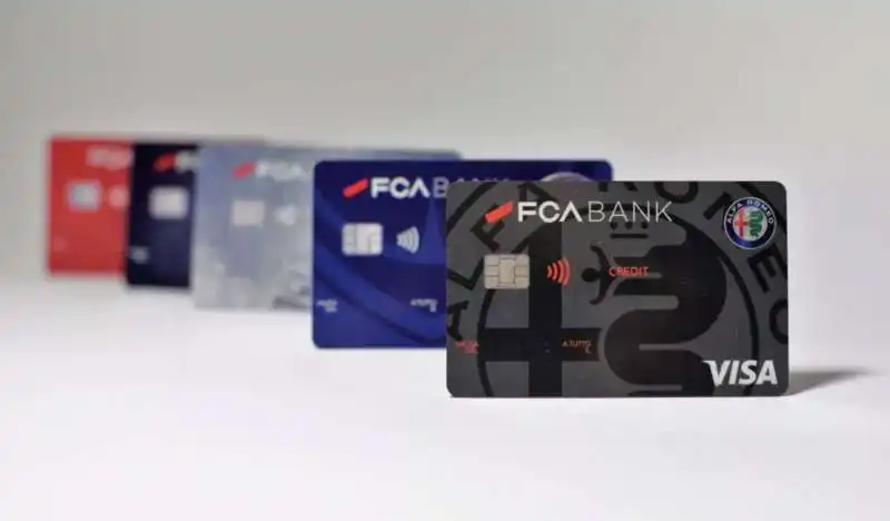 carte di credito fca con i marchi del gruppo 1