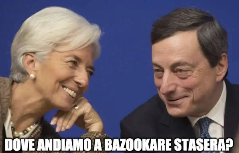 christine lagarde mario draghi