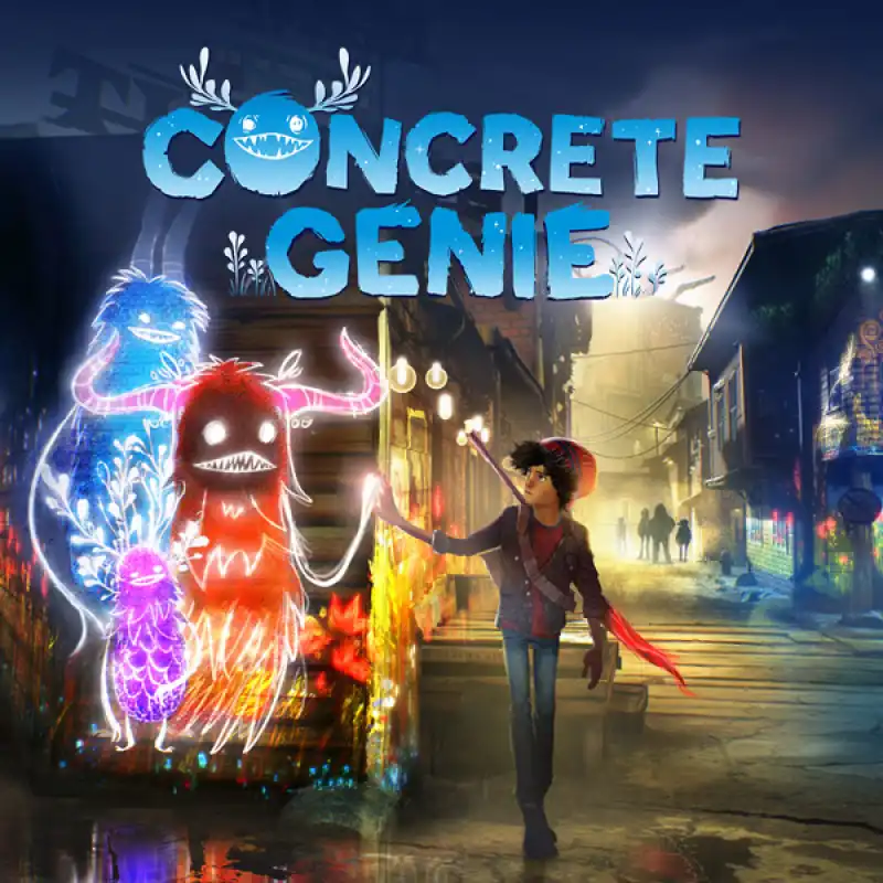 concrete genie