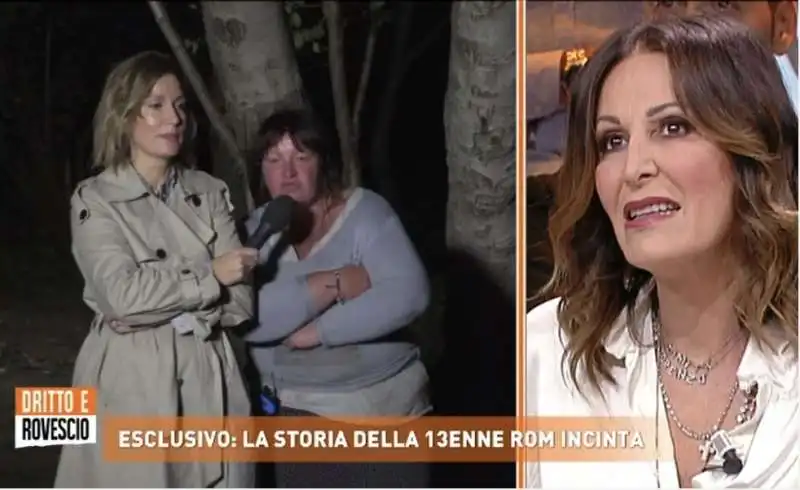 daniela santanche' vs donna rom a dritto e rovescio