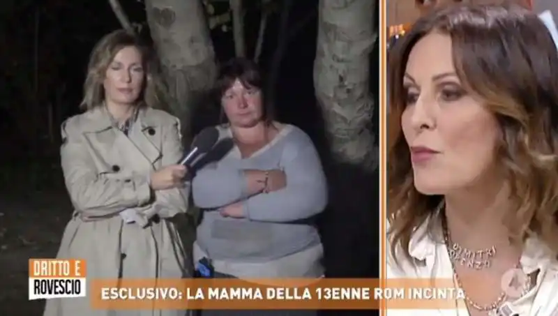 daniela santanche' vs donna rom a dritto e rovescio 3