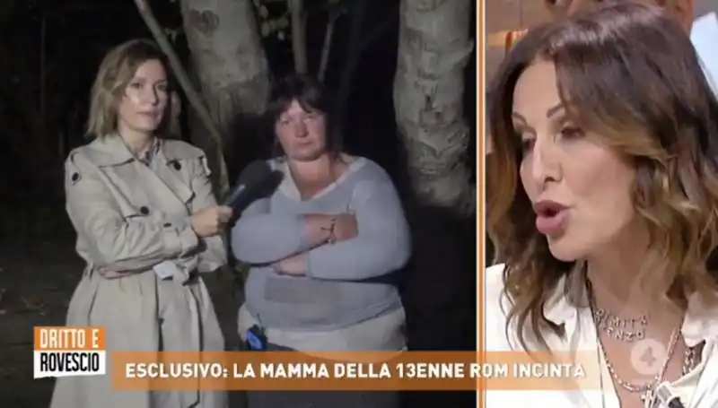 daniela santanche' vs donna rom a dritto e rovescio 4