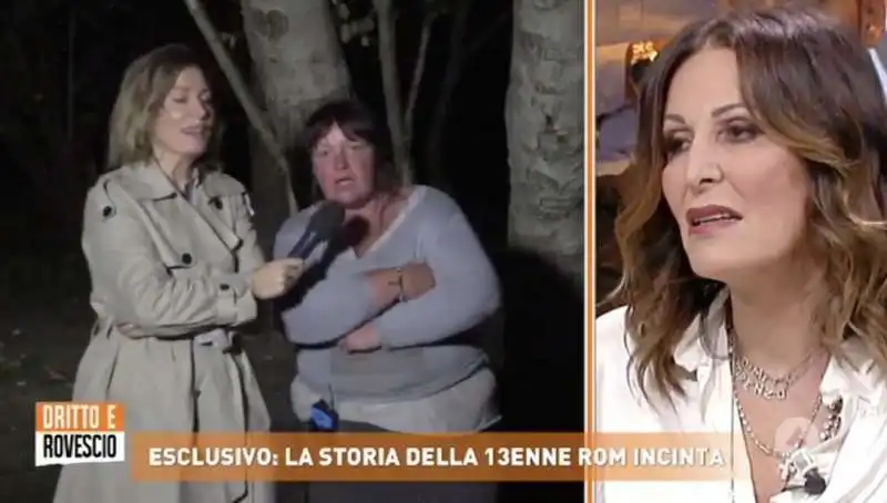 daniela santanche' vs donna rom a dritto e rovescio 7