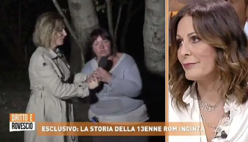 daniela santanche' vs donna rom a dritto e rovescio 9