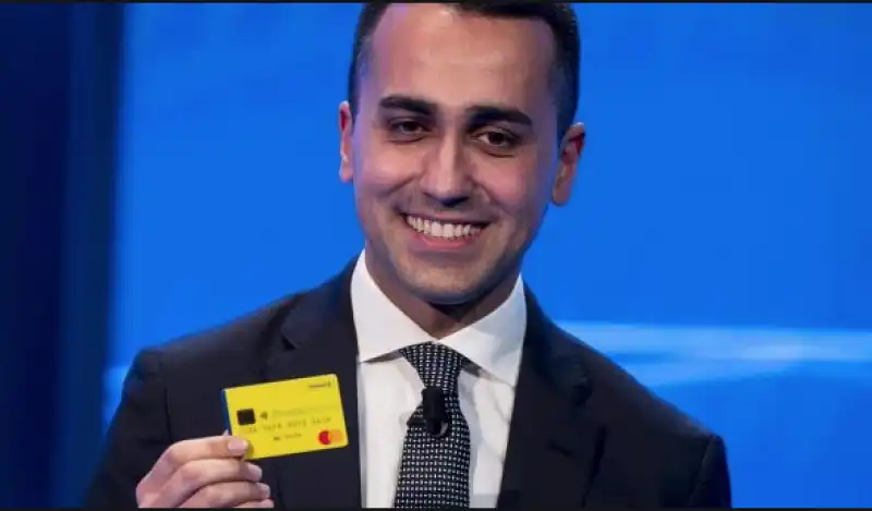 di maio reddito di cittadinanza